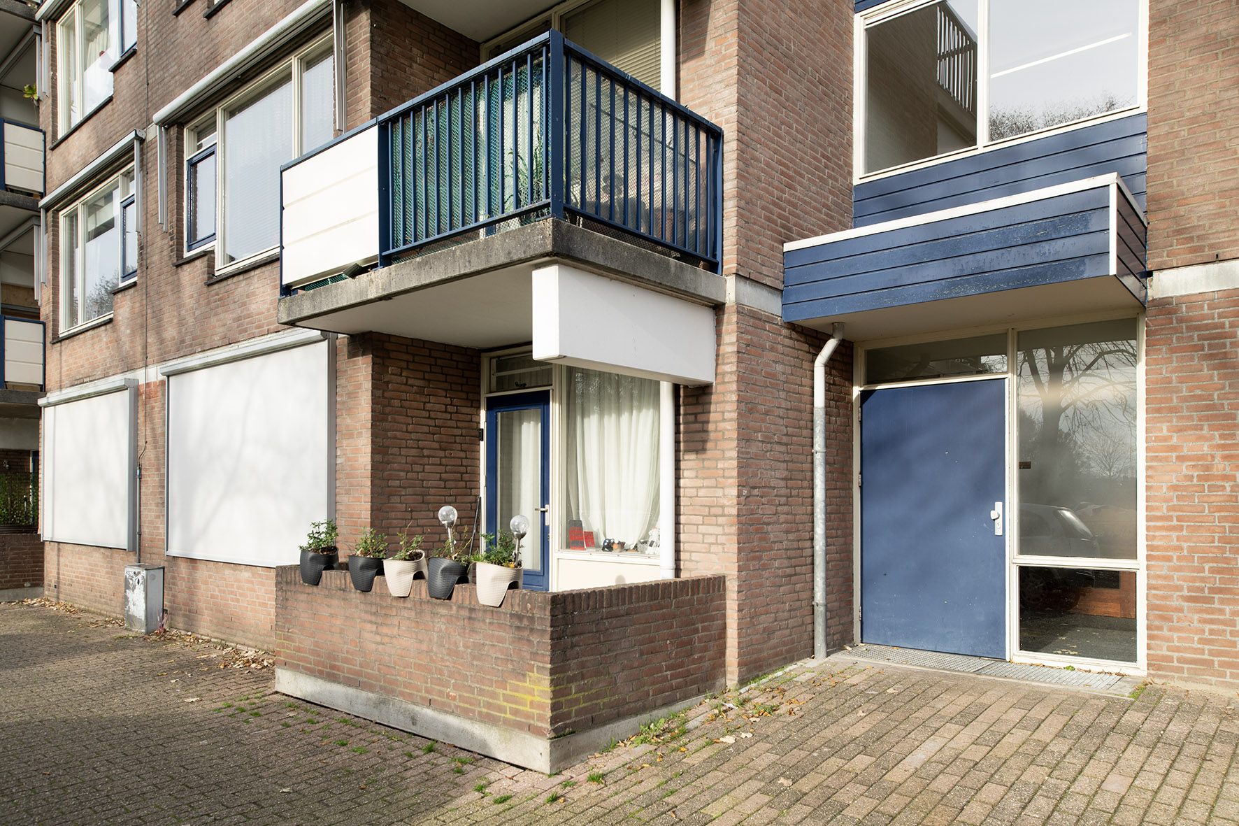 Bestaande situatie nooduitgang. Foto: Rufus de Vries