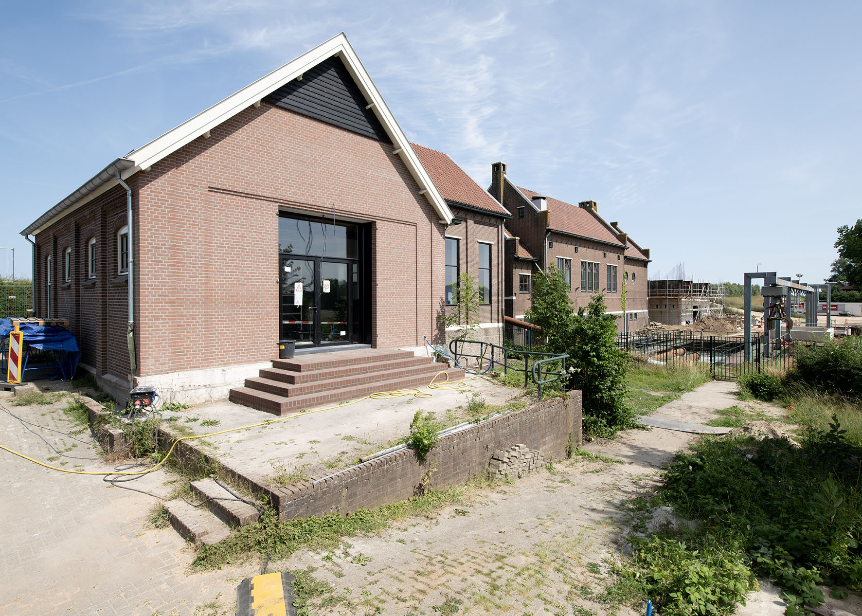Het voormalig stoomgemaal wordt herbestemd tot cidermakerij (foto: Rufus de Vries)