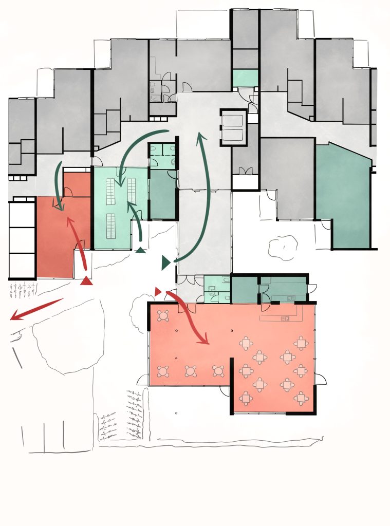 Ontwerp: Meerdere entrees en verzelfstandiging van niet-woon functies