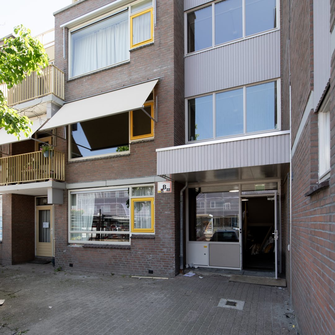 Nieuwe situatie zij-entree. Foto: Rufus de Vries