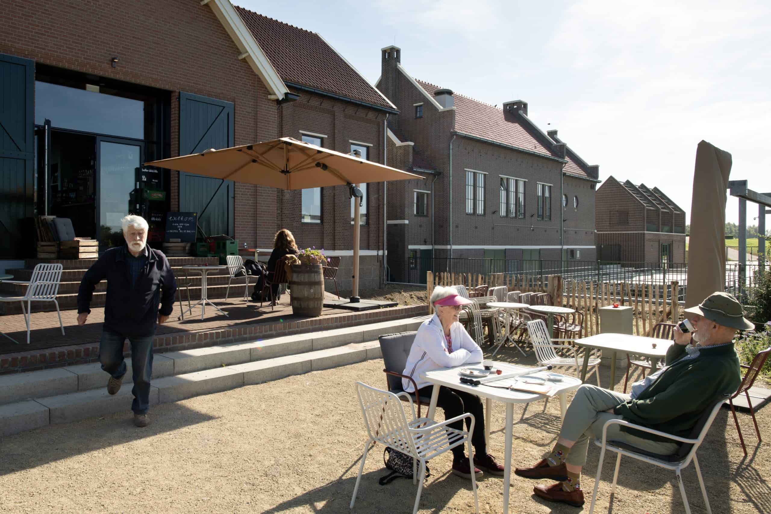 Exterieur van IESSELcider in het voormalig stoomgemaal en ketelhuis. Foto: Rufus de Vries