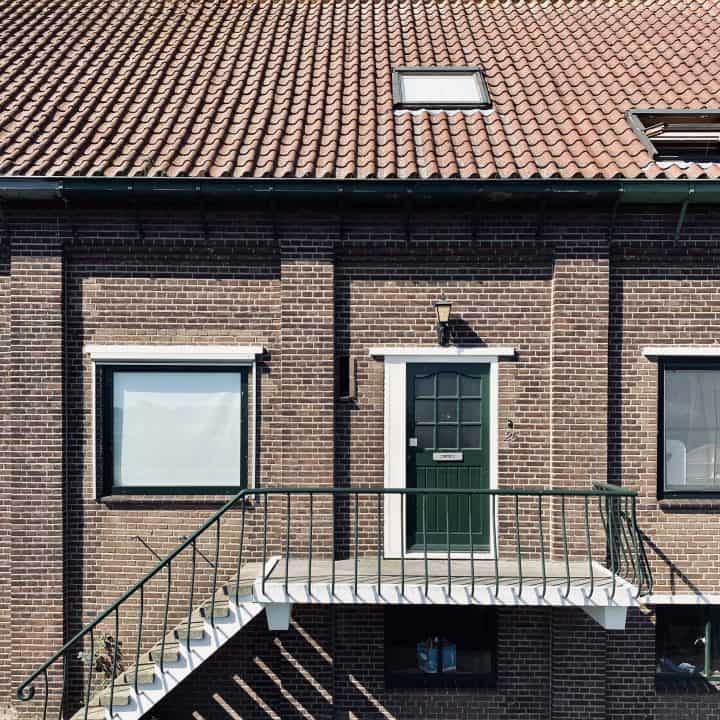 Oude situatie van het stoomgemaal, verbouwd tot beheerderswoning