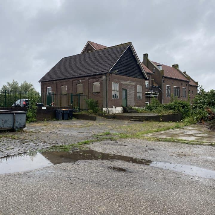 Oude situatie van het ketelhuis en stoomgemaal